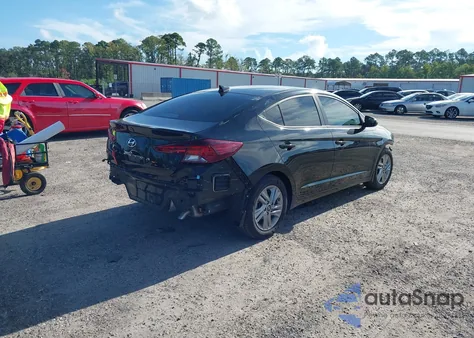 2020 Hyundai Elantra Sel из США, поврежденный, VIN KMHD84LF2LU105679